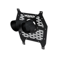MBRP 24-25 Can-Am Maverick R Single Wall Angle Cut Dual 4-Inch Outlet Tip w/ Shield - Black