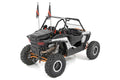 Rough Country Whip Mount Cage 4 Multl-Color LED Whip Pair Polaris RZR XP 1000 93052