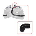 Bell FORCED AIR TOP/SIDE/90 DEGREE NOZZLE KIT - - Clear