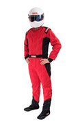 RaceQuip Red Chevron-1 Suit - SFI-1 Small
