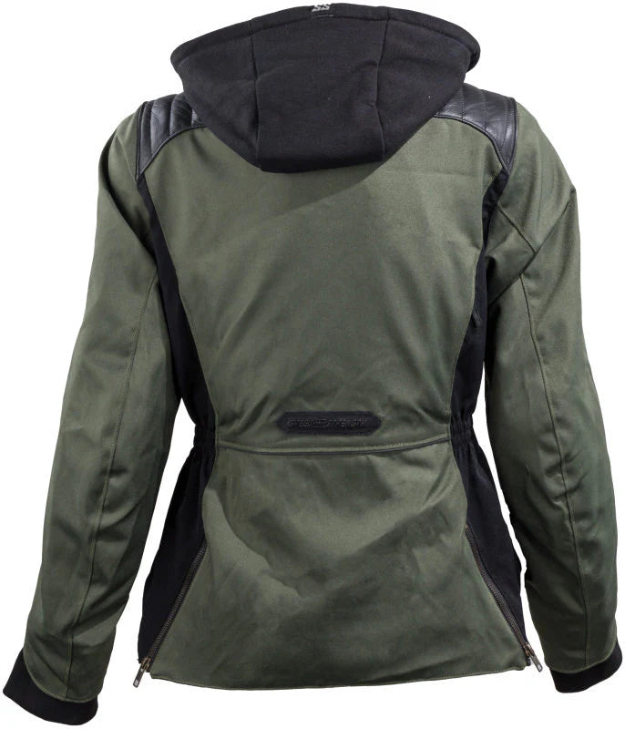 Speed and Strength Daydream Textile Jacket Olive/Black Womens - Large