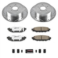 Power Stop 05-09 Subaru Legacy Rear Z26 Street Warrior Brake Kit