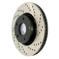 Stoptech auto part close-up