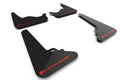 Rally Armor 21-25 Tesla Model S & S Plaid Pink UR Mud Flap BCE Logo