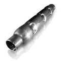 Stainless Works 2.25in SMOOTH TUBE MUFFLER (MILL FINISH)