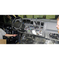 FIREWALL CUSTOM INSULATION KIT POLYMER BLACK BACKING SILVER