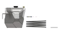MotoBilt Tomahawk Fuel Tank Access Hatch for Jeep JK MB5100 MB5100