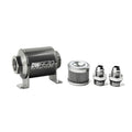 DeatschWerks DWFFR-X 70mm Billet Fuel Filter Regulator - 10 Micron with 8AN Fittings