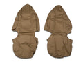 0306 WRANGLER FRONT HIGH BACK BUCKET SEATS SEAT SAVER POLYCOTTON TAN