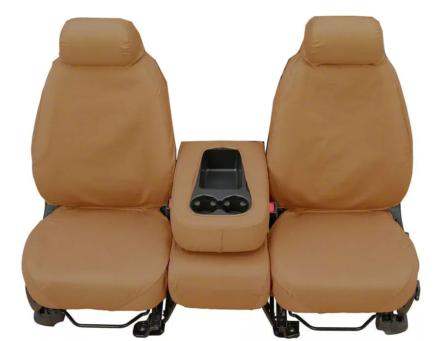 CUSTOM SEAT SAVER POLYCOTTON TAN
