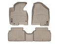 WeatherTech 13+ Kia Sportage Front and Rear Floorliners - Tan