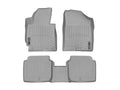WeatherTech Grey Front and Rear Floorliners Fits -20-20 Elantra 466861-463253