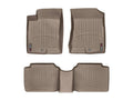 WeatherTech 06-10 Hyundai Sonata Front and Rear Floorliners - Tan