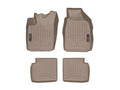 WeatherTech Tan Front and Rear Floorliners Fits -20-19 Fiat 45369-1-2