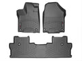 WeatherTech Black Front and Rear Floorliners Fits -20-26 Ridgeline 44971-1-2
