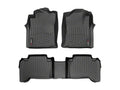 WeatherTech 05-11 Toyota Tacoma Front and Rear Floorliners - Black