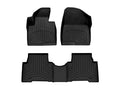 WeatherTech 13+ Hyundai Santa Fe Front and Rear Floorliners - Black
