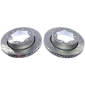 Power Stop 20-24 Ford Transit-350 HD Rear Drilled & Slotted Rotor (Pair)