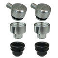 Moroso 1.22in Hole 5/8in Hose Billet Valve Cover Breather