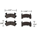 C2 Brake Pads GM Metric