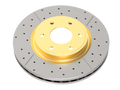 DBA 18-20 Jaguar E-Pace (325mm Front Rotor) Front Drilled & Slotted Street Series Rotor