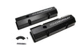 SBC Billet Rail Fab. Alm Valve Covers w/Oil Cap