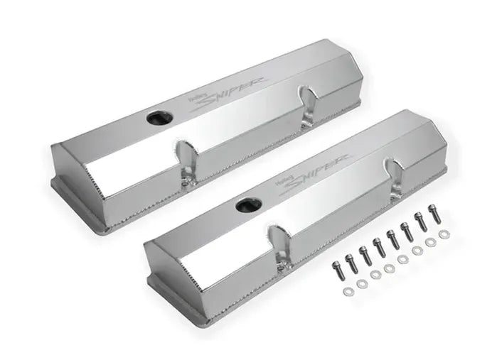 Sniper Fabricated Valve Covers SBC Tall