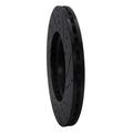 R1 08-25 Audi A4 (Mexico) Front Left Drilled & Slotted Black Brake Rotor