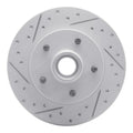 R1 82-95 Buick Regal Front Left Drilled & Slotted Geo-Carbon Rotor