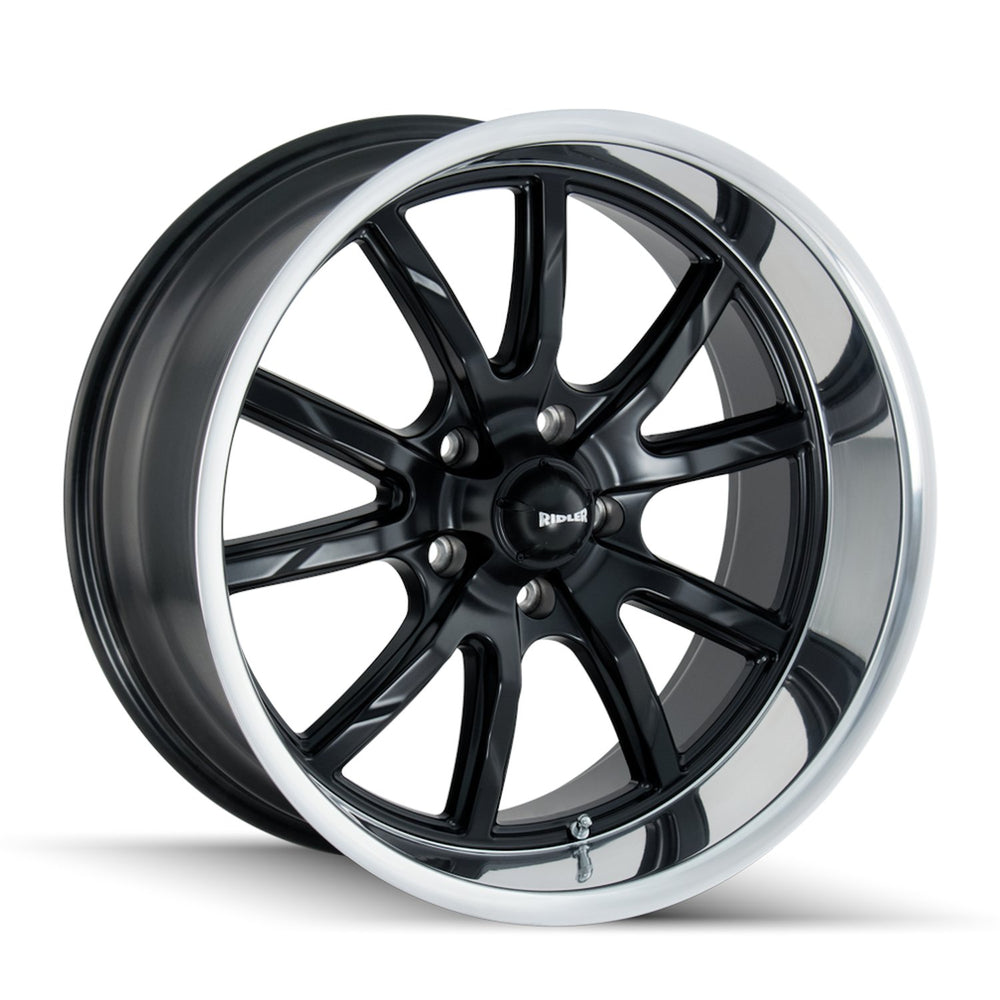 The Wheel Group black auto part