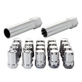 McGard SplineDrive Tuner 5 Lug Install Kit w/Locks & Tool (Cone) M12x1.25 / 13/16 Hex - Chrome (CS)