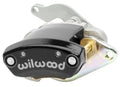 Wilwood Caliper - MC4 Mechanical Left Hand - Black 1.19in Piston 1.10in Rotor - Black