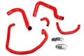 HPS Performance Reinforced Red Silicone Radiator Hose Kit Coolant for Toyota 95-04 Tacoma 2.4L 4Cyl