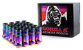 Gorilla Forged Steel Racing Lug Nuts Prism Light Open Ended 12x1.50 Universal