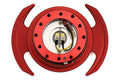 NRG Quick Release Kit Gen 3.0 - Red Metal Body / Red Ring w/Handles
