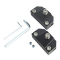 Universal A-Pillar Hood Mount Brackets w/ VEGA Series 2 Spotlights