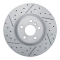 R1 16-26 BMW 530I Xdrive Rear Left Drilled & Slotted Geoperformance Rotor
