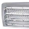 CHROME GRILL - DENALI ROUND HOLE ST
