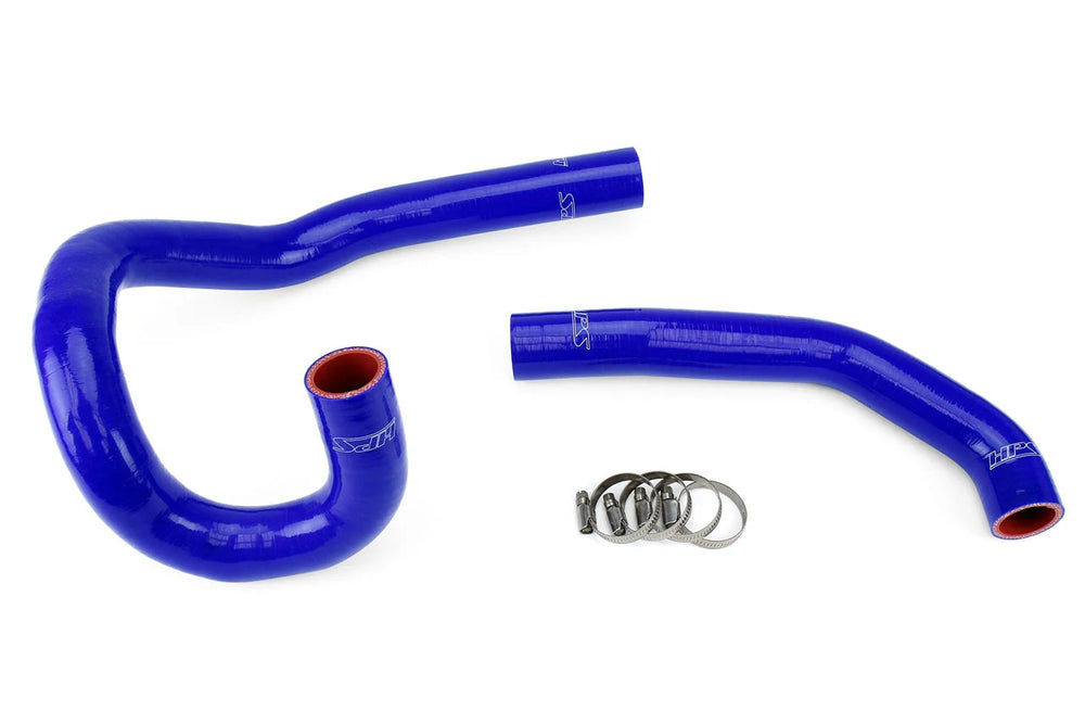 HPS Performance Black Reinforced Silicone Radiator Hose Kit Coolant for Toyota 86-92 Supra MK3 Turbo NA 7MGE / 7MGTE