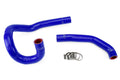 HPS Performance Black Reinforced Silicone Radiator Hose Kit Coolant for Toyota 86-92 Supra MK3 Turbo NA 7MGE / 7MGTE