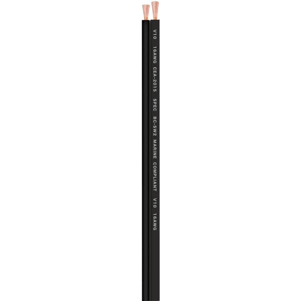 16 AWG 250 FT BLACK OFC SPEAKER WIRE V10 SERIES