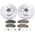Power Stop 18-19 Nissan Leaf Front Z17 Evolution Geomet Coated Brake Kit