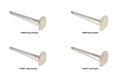 Ferrea Ford 2.3L 1.74in 11/32in 4.87in 0.47in 12 Deg Super Flo 6000 Series Intake Valve - Set of 8