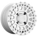 Wheel Pros Black Rhino Hard Alloys - UTV PARKER UTV 14X7 4X110 51 80 SLV MIR 1470PKR514110S82