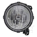 TYC headlights close-up