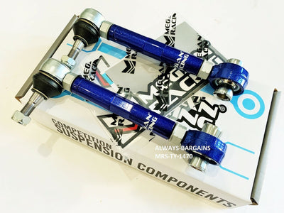 6586 Supra 93-98 Adj. Rear Toe Control Arms (pillow ball) 5 LBs MSRP $190