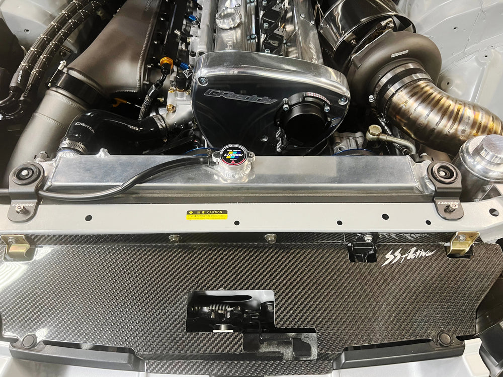 Greddy red auto part