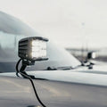 Cali Raised 2024+ Toyota Tacoma Ditch Light Bracket Kit - 2 27W Side Projecting Led Pods/Toyota Oem