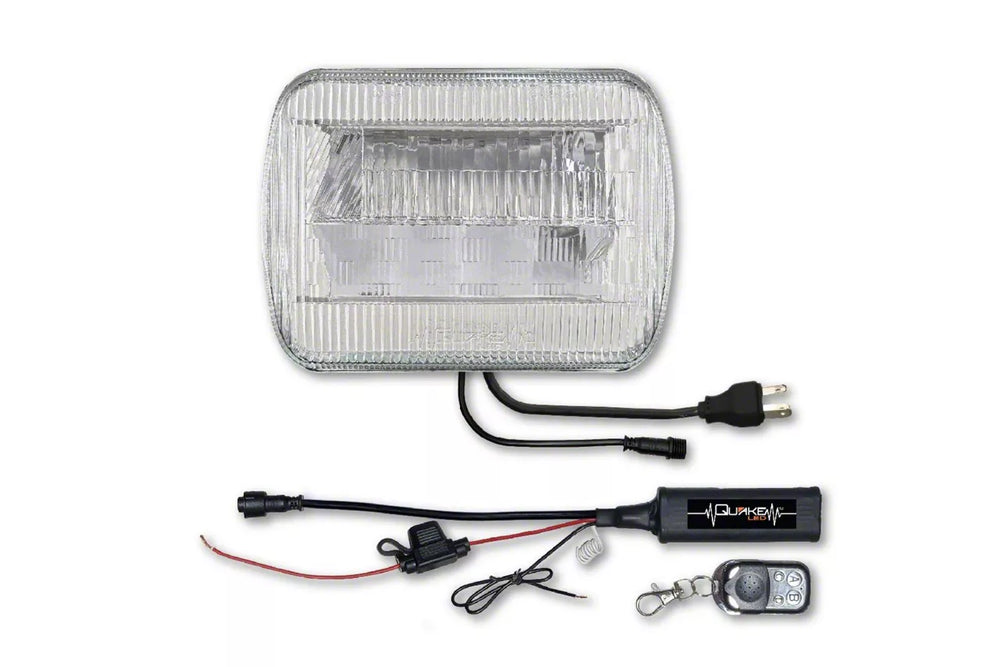 GLASS LENS LED HEADLIGHT