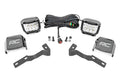 Rough Country LED Light Kit Ditch Mount 3 OSRAM Wide Toyota Tacoma 2WD 4WD (16-23) 71084
